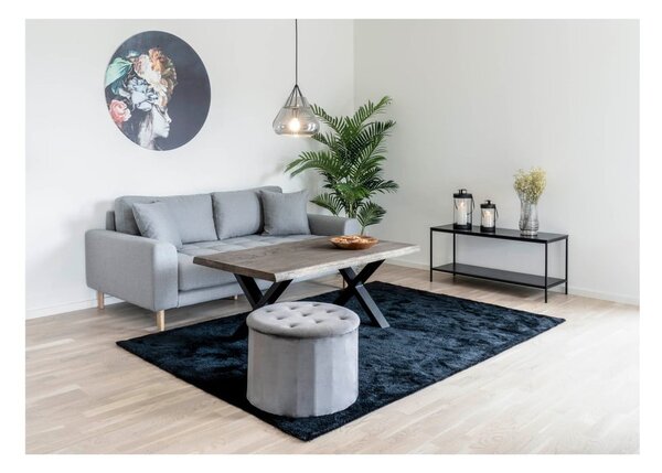 Čierny TV stolík 36x45 cm Vita - House Nordic