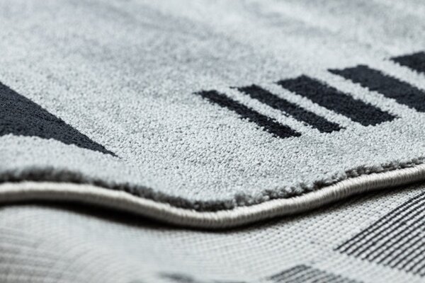 Koberec AMOUR 53113D rám, sivý