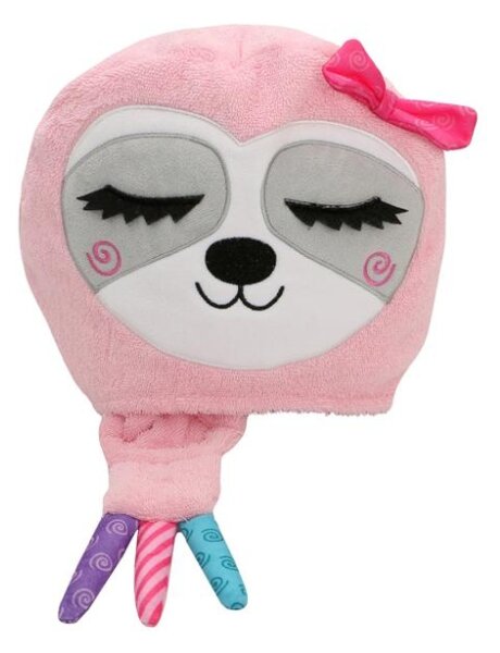 Zoocchini osuška s kapucňou veľká Ružový leňochod