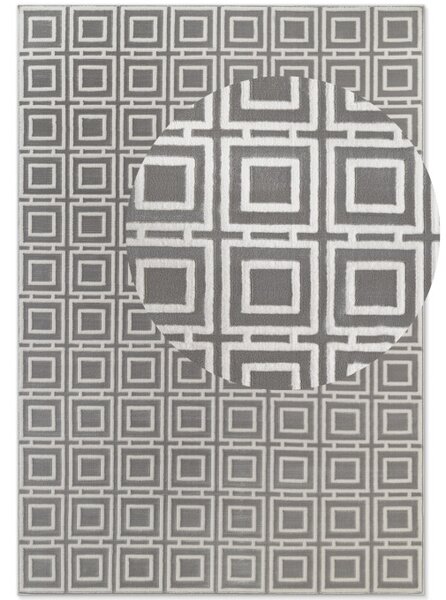 Koberec Elle Decoration Perles Howlite krémový / sivý