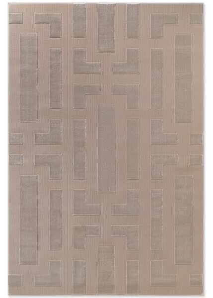 Koberec Elle Decoration Perles Onyx béžový / krémový