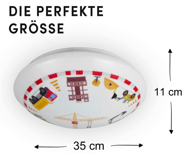 STROPNÉ SVIETIDLO DO DET. IZB, 36/36/10 cm - Online Only bytové doplnky, Online Only