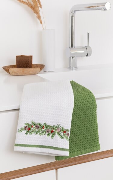 Kuchynské utierky Winter Deco