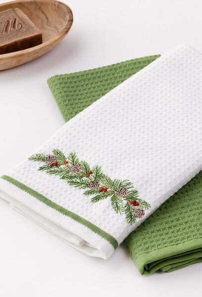 Kuchynské utierky Winter Deco