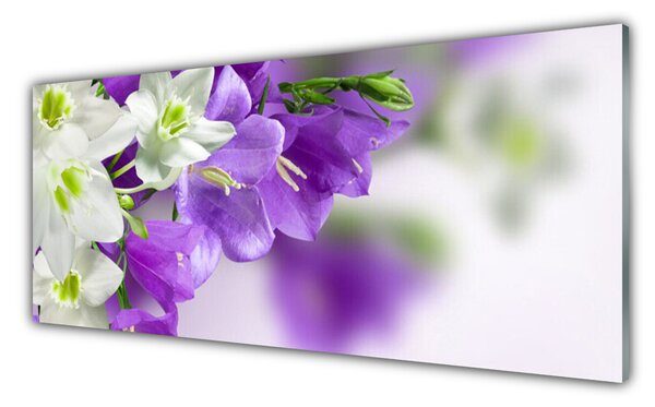 Nástenný panel  Kvety rastlina príroda 125x50 cm