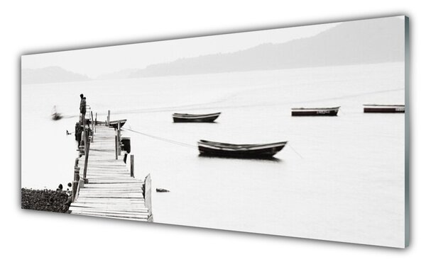 Nástenný panel  Most loďky architektúra 125x50 cm