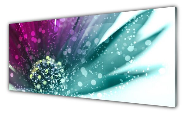 Nástenný panel  Kvet rastlina príroda umenie 125x50 cm