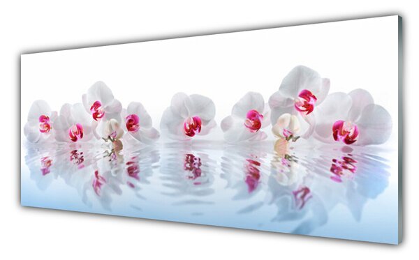 Nástenný panel  Kvety rastlina príroda umenie 125x50 cm