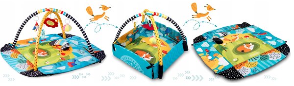 RICOKIDS Interaktívna vzdelávacia podložka Lišiačik