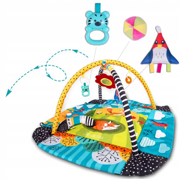 RICOKIDS Interaktívna vzdelávacia podložka Lišiačik
