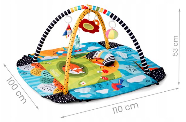 RICOKIDS Interaktívna vzdelávacia podložka Lišiačik