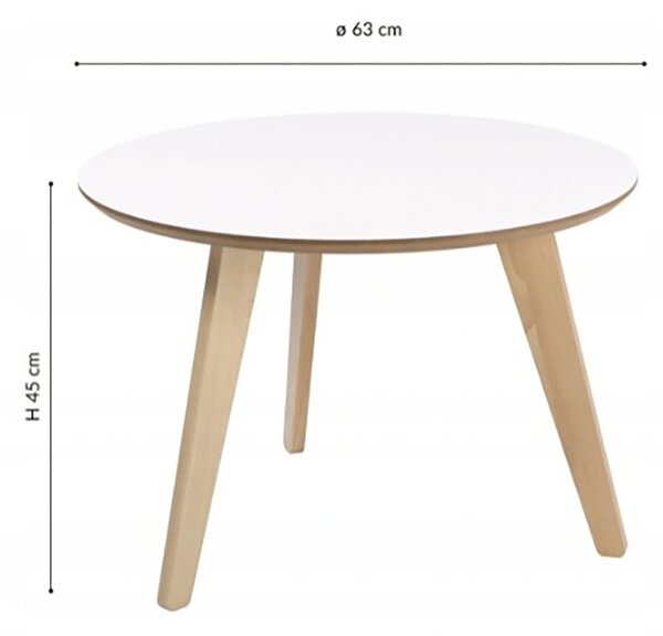 Vulpi Detský stolík Kori Scandi