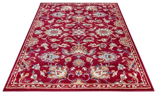 Hanse Home, Kusový koberec Luxor 105633 Caracci Red Multicolor, 57x90, červená, obývacia izba