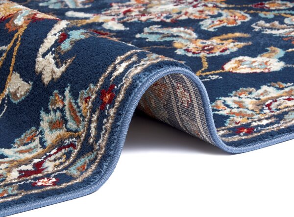 Hanse Home, Kusový koberec Luxor 105634 Caracci Blue Multicolor, 80x240, modrá, obývacia izba