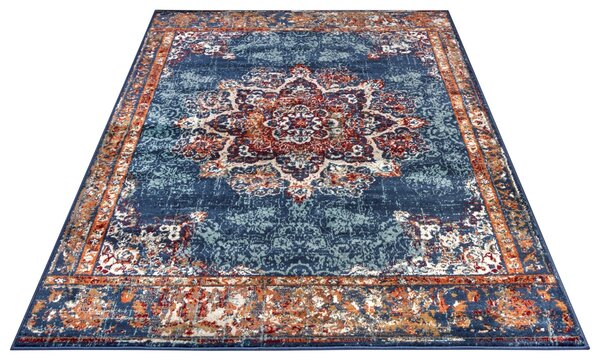 Hanse Home , Kusový koberec Luxor 105637 Maderno Blue Multicolor, 57x90, modrá, obývacia izba