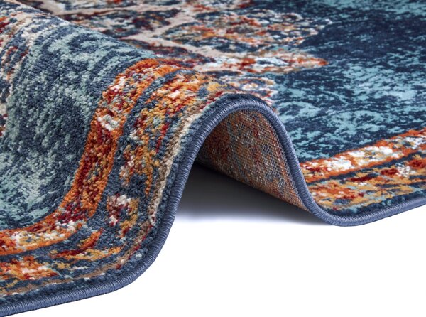 Hanse Home , Kusový koberec Luxor 105637 Maderno Blue Multicolor, 80x240, modrá, obývacia izba