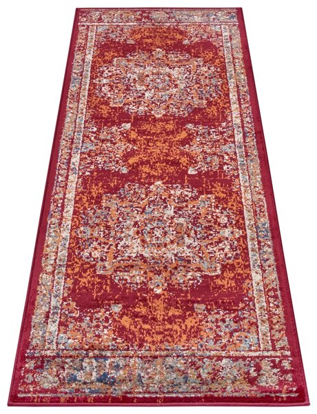 Hanse Home , Kusový koberec Luxor 105638 Maderno Red Multicolor, 80x240, červená, obývacia izba