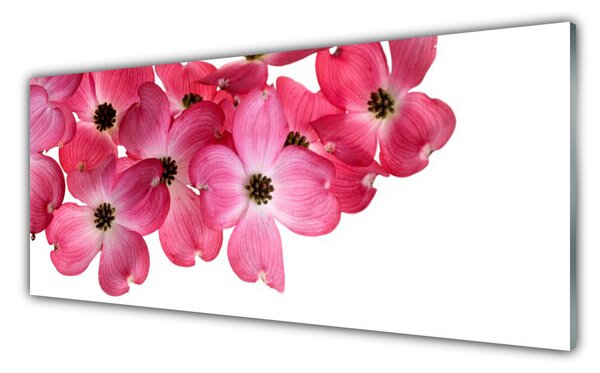 Nástenný panel  Kvety 125x50 cm