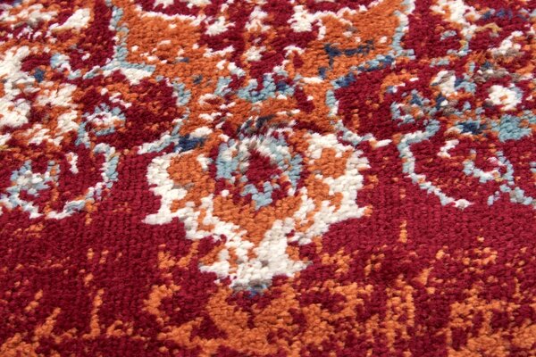 Hanse Home , Kusový koberec Luxor 105638 Maderno Red Multicolor, 80x240, červená, obývacia izba
