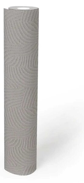 A.S. Création | Vliesová tapeta na stenu Daniel Hechter 78153-1 | 0,53 x 10,05 m | šedá, metalická