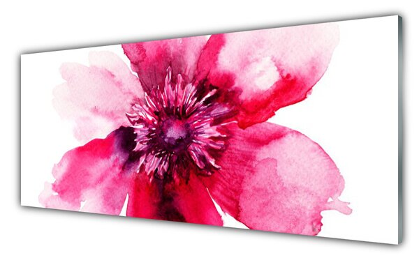 Nástenný panel  Kvet 125x50 cm