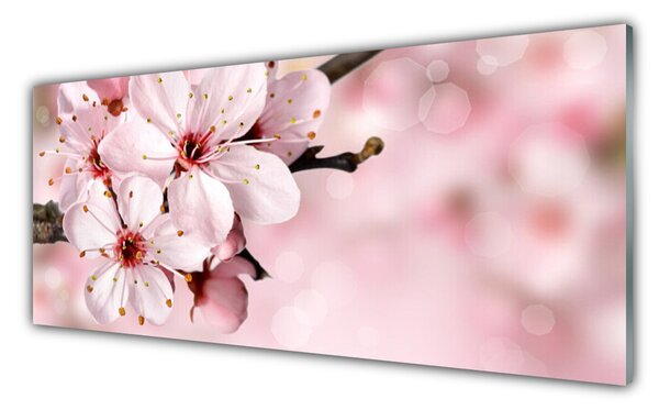 Nástenný panel  Kvety 125x50 cm