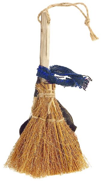 Ježibaba dekorácia 20cm (Bosorka dekorácia na stenu)