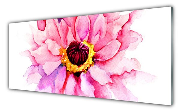 Nástenný panel  Kvet 125x50 cm