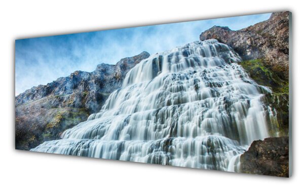 Nástenný panel  Vodopád príroda 125x50 cm