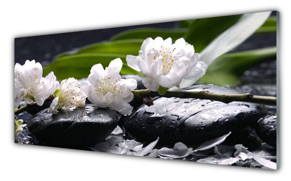 Nástenný panel  Kvet kamene 125x50 cm