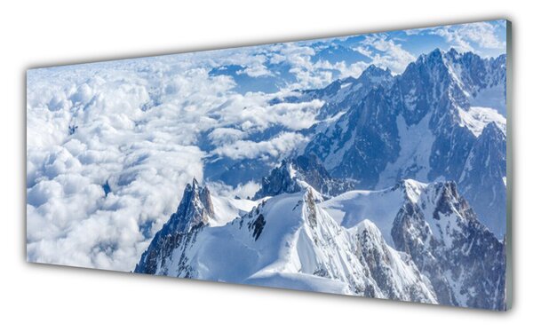 Nástenný panel  Hory príroda 125x50 cm