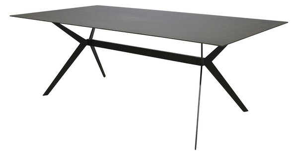 JEDÁLENSKÝ STÔL, čierna, sivá, 180/90/75 cm Hom`in - Stoly