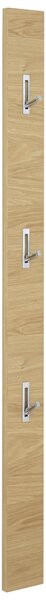 VEŠIAKOVÝ PANEL, farba duba, divoký dub, 14/170/3 cm Novel - Vešiakové steny