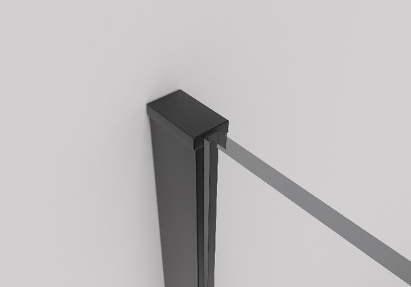 CERANO - Profil pre sprchové dvere a zásteny Onyx - čierna matná - 200 cm