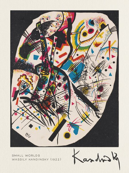 Umelecká tlač Small Worlds - Wassily Kandinsky, (30 x 40 cm)