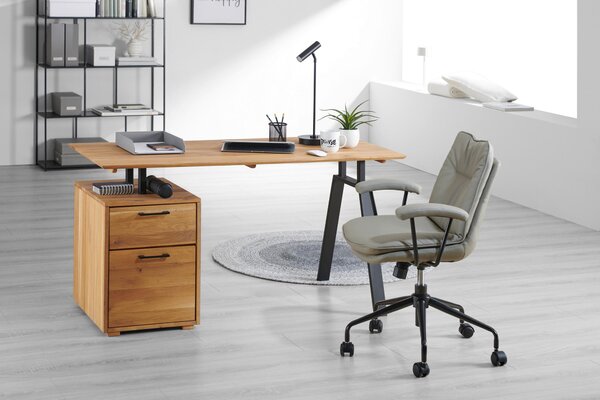PÍSACÍ STÔL, farba duba, 140/65/75 cm Linea Natura - Kancelárske stoly