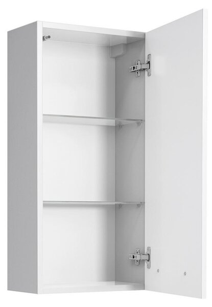 ZÁVESNÁ SKRINKA, biela s vysokým leskom, biela, 35/70/20 cm Xora - Kúpeľňové skrinky