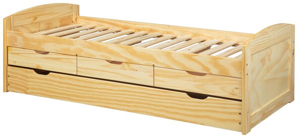 VÝSUVNÁ POSTEĽ, 90/200 cm farba borovice MID.YOU - Detské izby, Online Only