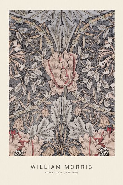 Umelecká tlač Honeysuckle (Special Edition Classic Vintage Pattern) - William Morris, (26.7 x 40 cm)