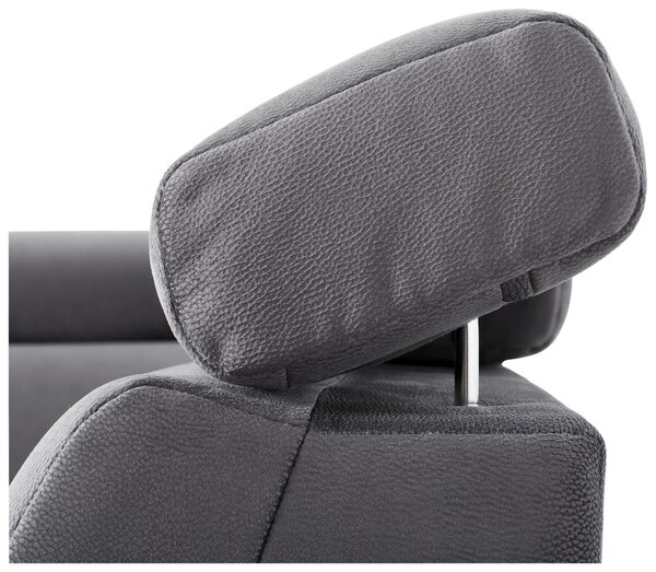 ROHOVÁ SEDAČKA, textil, tmavosivá Carryhome - Sedačky