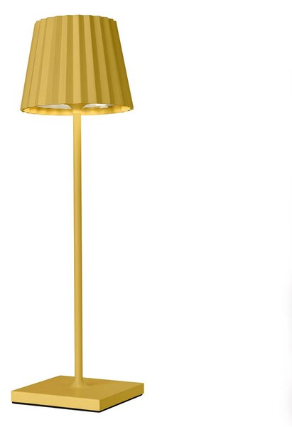 Stolná LED lampa Troll 2.0 vonkajšia, žltá