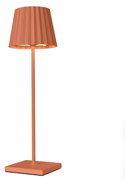 Stolná LED lampa Troll 2.0 vonkajšia, oranžová