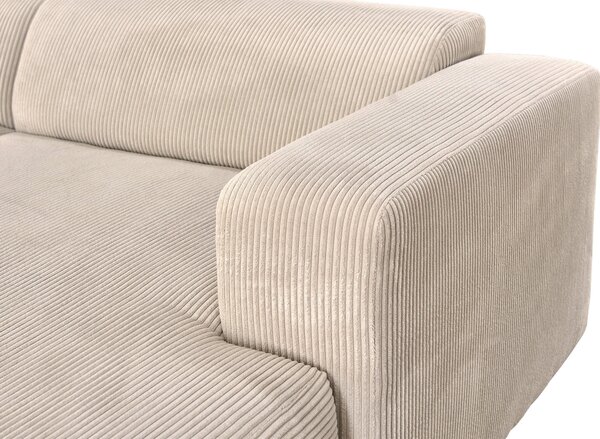 ROHOVÁ SEDAČKA, textil, krémová P & B - Sedačky, Online Only