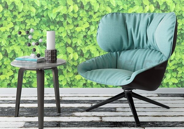 Samolepiace tapety zelené lístky habru 45 cm x 10 m IMPOL TRADE T41 Samolepiace tapety