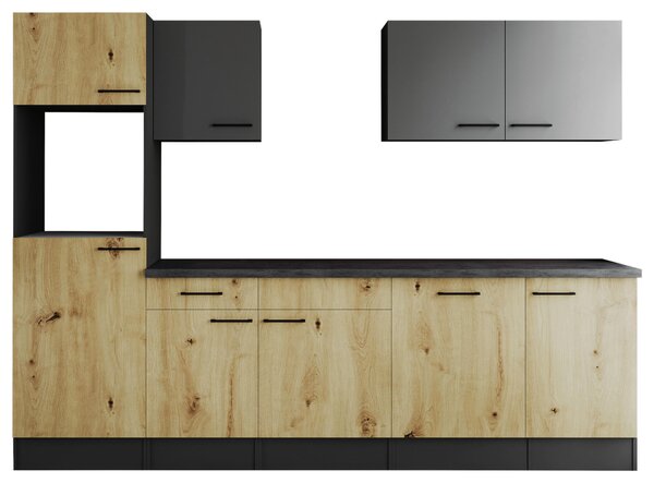 KUCHYNSKÝ BLOK BEZ SPOTREBIČO 280 cm Respekta - Online Only kuchyne, Online Only