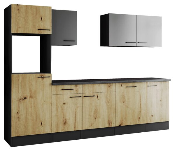 KUCHYNSKÝ BLOK BEZ SPOTREBIČO 280 cm Respekta - Online Only kuchyne, Online Only