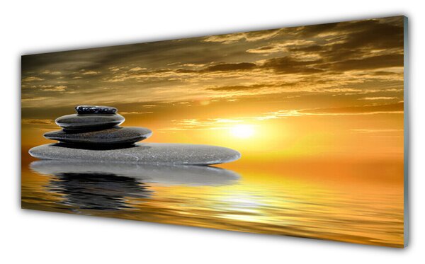 Nástenný panel  Kamene umenie 125x50 cm
