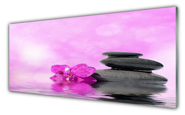 Nástenný panel  Kvet kamene umenie 125x50 cm