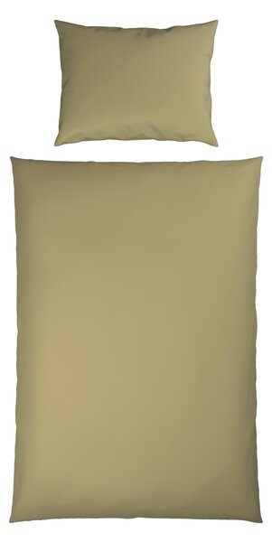 POSTEĽNÁ BIELIZEŇ, satén, zelená, 140/200 cm Novel - Obliečky & plachty