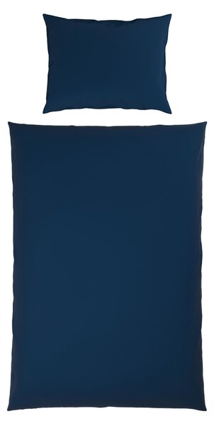 POSTEĽNÁ BIELIZEŇ, satén, modrá, 140/200 cm Novel - Obliečky & plachty